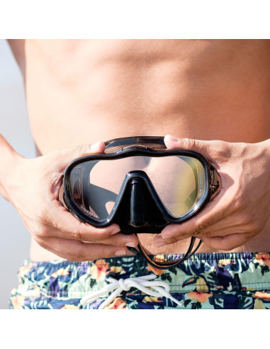Máscara de Buceo Tanzaib TZ-123 Anti-Niebla y UV