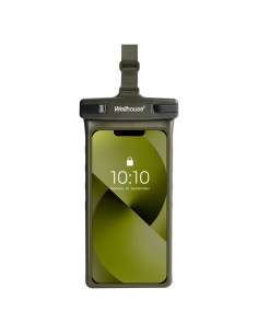 Funda Impermeable Wellhouse para Smartphone 7" Oliva
