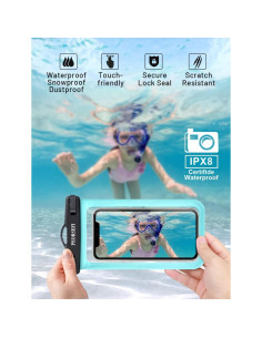 Funda Impermeable Universal PEORSEFI para Teléfono hasta 17,78 cm 2