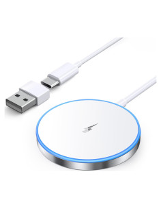 Cargador Inalámbrico Magnético 15W Mag-Safe para iPhone 15/14/13/12