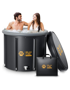 Tina de Baño de Hielo RelaxCube 439L Portátil para Recuperación