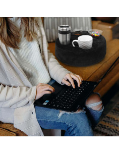 Soporte de Taza Mookundy Sofa Buddy - Antideslizante Negro 2