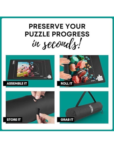 Alfombra para Enrollar Rompecabezas Point Games 1500 Piezas