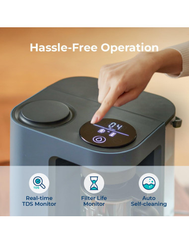 Purificador de Agua Bluevua ROPOT-Lite UV 7 Etapas Portátil