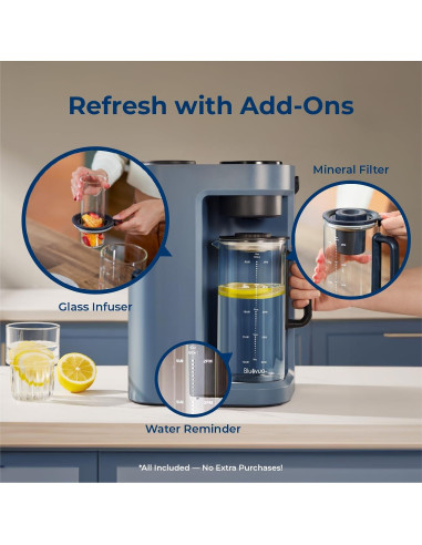 Purificador de Agua Bluevua ROPOT-Lite UV 7 Etapas Portátil