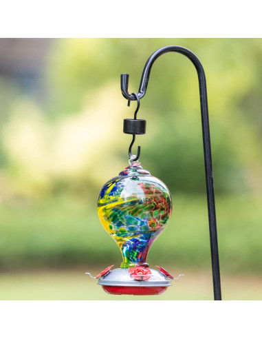 Alimentador de Colibrí de Vidrio Muse Garden - 2 Paquete