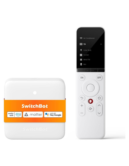 Control Remoto Universal SwitchBot con Hub Mini, 25 Dispositivos