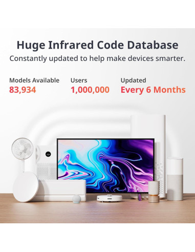 Control Remoto Universal SwitchBot con Hub Mini, 25 Dispositivos