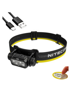 Linterna Frontal Nitecore NU43 1400 lúmenes USB-C Ligera
