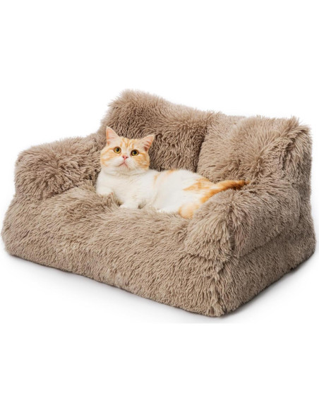 Sofá para Perros Mewoo QCP-PV Marrón Lavable Antideslizante