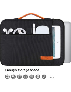 Funda Protectora Lacdo 360 para Laptop 15" Resistente al Agua 2