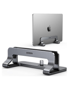 Soporte Vertical para Laptop UGREEN Gris Ajustable 17.3"