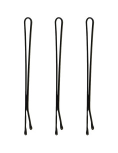 Pinzas de Cabello Grandes Diane 6.35 cm Negras - 475 Unidades 2
