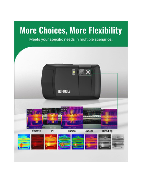 Cámara Térmica HSFTOOLS HP96, 240x240, Pantalla 3.5"