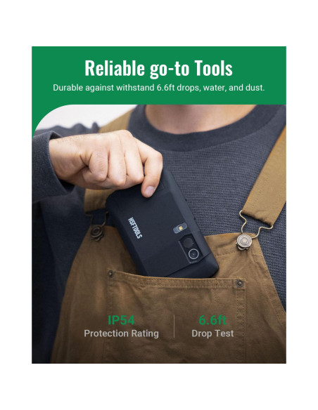 Cámara Térmica HSFTOOLS HP96, 240x240, Pantalla 3.5"