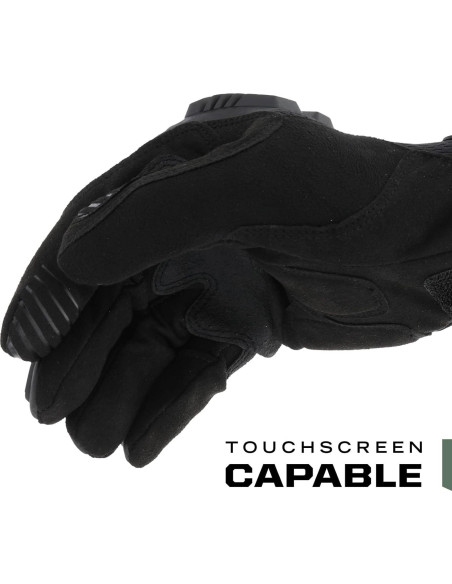 Guantes Tácticos Mechanix Wear M-Pact Covert Negros Medianos