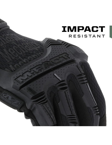 Guantes Tácticos Mechanix Wear M-Pact Covert Negros Medianos