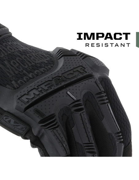 Guantes Tácticos Mechanix Wear M-Pact Covert Negros Medianos