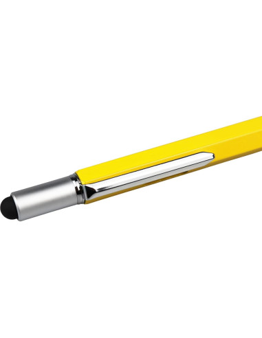 Bolígrafo Multifuncional DUNBONG 6 en 1 Metal Amarillo