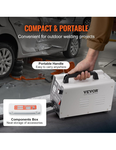 Kit de Reparación de Abolladuras VEVOR 1.8KW 220V 7 Modos