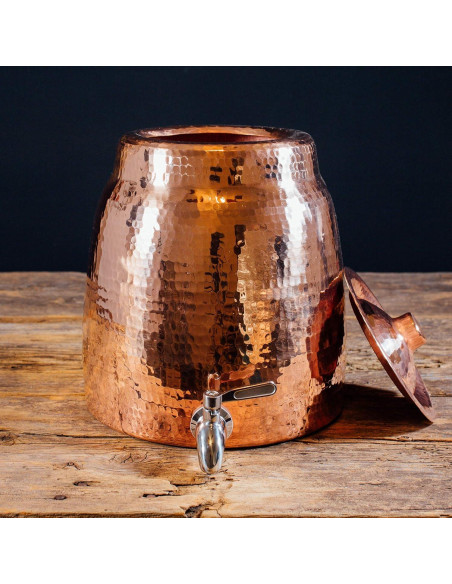 Dispensador de Agua Sertodo Copper Niagara 9.46L Cobre Puro Dispensador de Agua Sertodo Copper Niagara 9.46L Cobre Puro