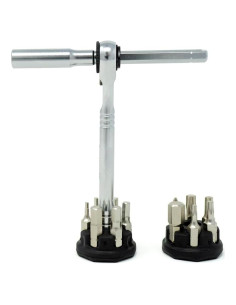 Kit de Carraca T-Handle Prestacycle Pro con Puntas Hexagonales