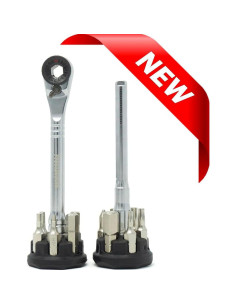 Kit de Carraca T-Handle Prestacycle Pro con Puntas Hexagonales 2