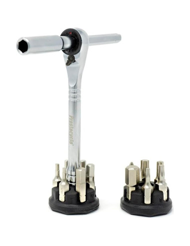 Kit de Carraca T-Handle Prestacycle Pro con Puntas Hexagonales