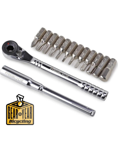 Kit de Carraca T-Handle Prestacycle Pro con Puntas Hexagonales