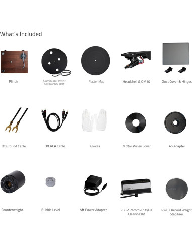 Giradiscos Fluance RT82 HiFi con Cartucho Ortofon OM10