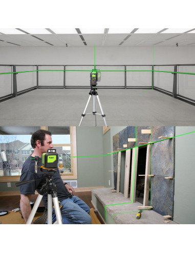 Adaptador de nivel láser Huepar LWUS-PV3 con base magnética