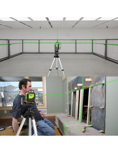 Adaptador de nivel láser Huepar LWUS-PV3 con base magnética