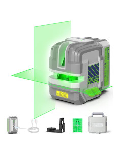 Nivel Láser Verde Huepar Pro GK011SG Autonivelante 18h
