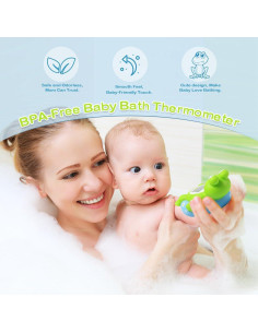 Termómetro Digital de Baño Doliwish Rana para Bebés Seguro 2