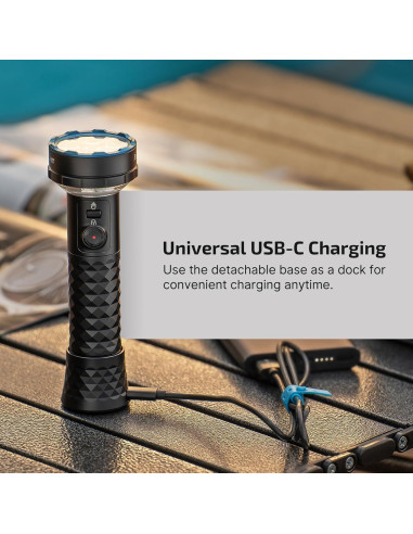 Linterna OLIGHT Prowess 5000 Lúmenes Recargable USB-C