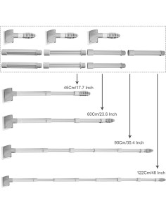 Raspador de Acuario de Agua Salada Aquarium Choice 45-122 cm 2