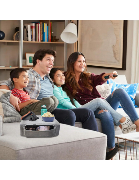 Cojín Soporte Bebidas NISDOING 5 Agujeros Gris