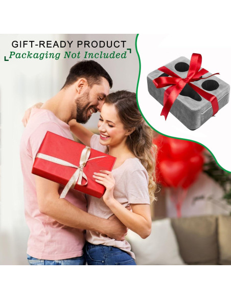 Cojín Soporte Bebidas NISDOING 5 Agujeros Gris