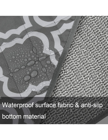 Organizador de reposabrazos MDSTOP Gris 81x33 cm con bandeja