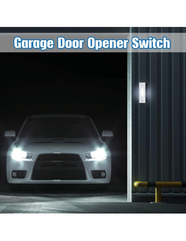 Botón de Timbre Iluminado Saillong con Luz LED Blanco