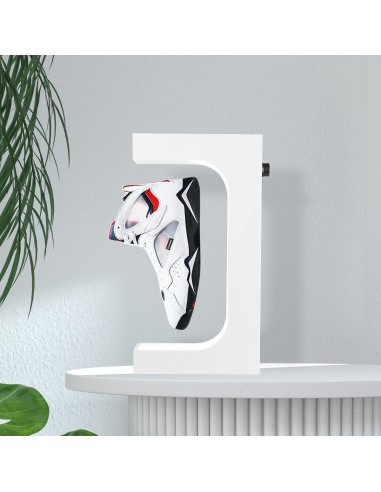 Soporte de Exhibición de Zapatos Flotante Yegvea 360 LED