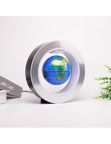 Globo Flotante Magnético KAIMC 10 cm con Luz LED