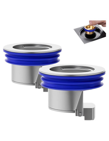 2 Piezas Desagüe Ducha QruiLanTu Latón Drenaje Rápido