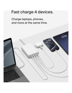 Cargador de pared Belkin BoostCharge Pro 4 puertos 200W 2