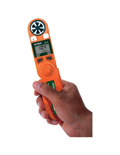 Anemómetro Térmico Extech 45118 Impermeable Portátil 2