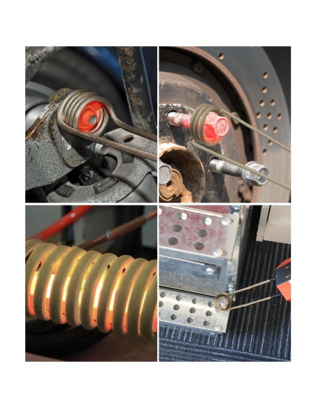 Calentador de Inducción Flieeya 1200W 8 Bobinas LED