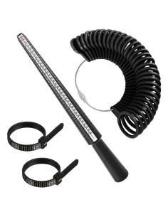 Kit Medidor de Tamaño de Anillo Accmor con Cintas