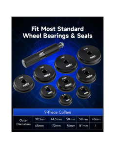 Kit de Prensa de Rodamientos Orion Motor Tech 10 Piezas 2