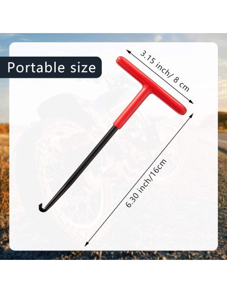 Juego de 2 Ganchos para Resortes de Escape Mudder 16x8cm