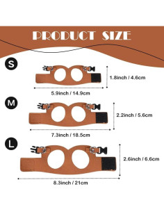 Correa y Arnés Ajustable HOKABLE para Dragón Barbudo - 3 Tamaños 2